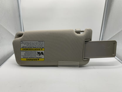 2010-2014 Subaru Legacy Passenger Sun Visor Gray OEM C03B65015
