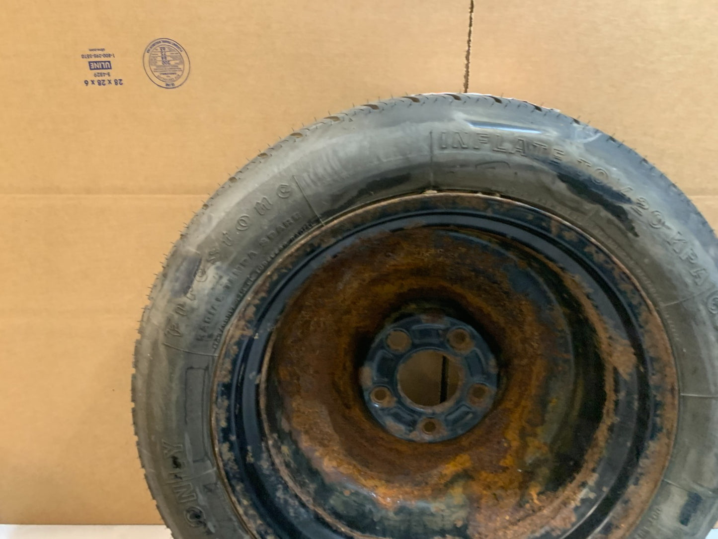 2012-2020 Dodge Grand Caravan 17" Spare Tire Wheel Donut Compact T145/80R17 OEM