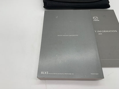2024 Mazda 3 Owners Manual Set with Case OEM D01B12058