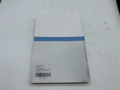 2015 Volkswagen Passat Owners Manual Set with Case OEM D02B09042