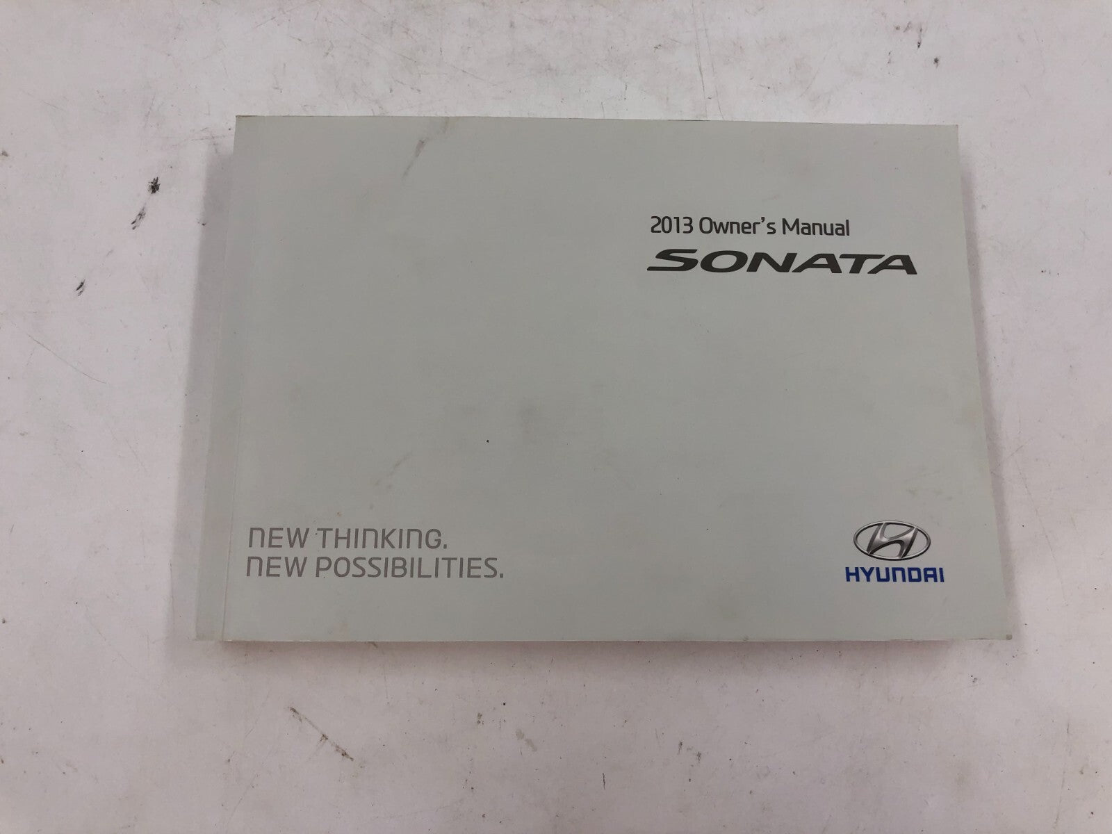 2013 Hyundai Sonata Owners Manual Set with Case OEM D02B61007