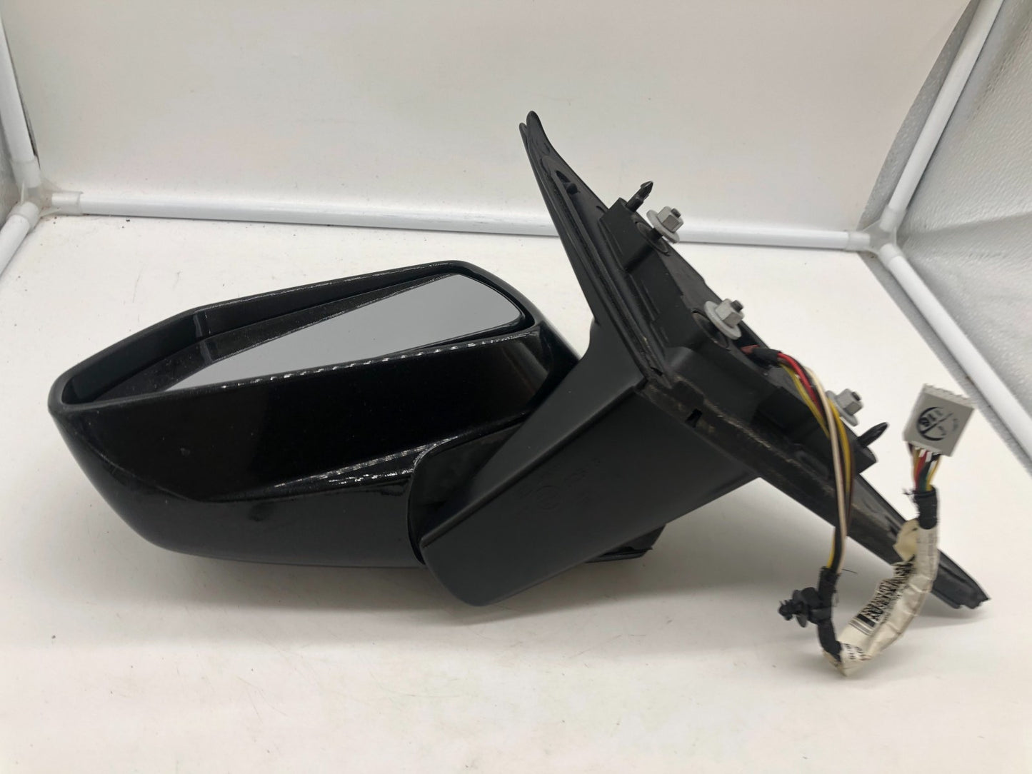 2008-2014 Cadillac CTS Driver Side View Power Door Mirror Black OEM A01B12005