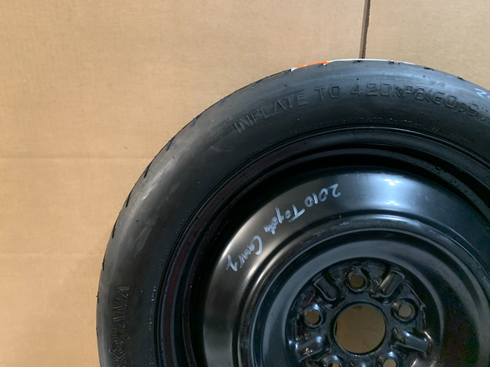 2007-2017 Toyota Camry 17" Spare Tire Compact Donut Wheel OEM T155/70D15