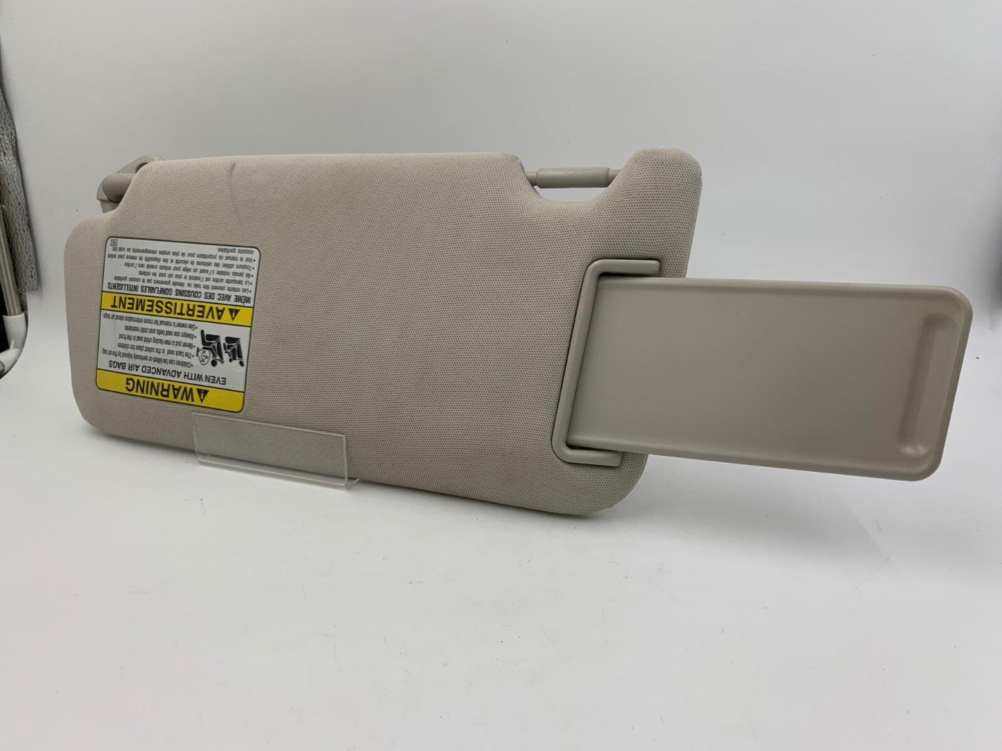 2010-2014 Subaru Legacy Passenger Sun Visor Gray Illumination OEM B04B06001