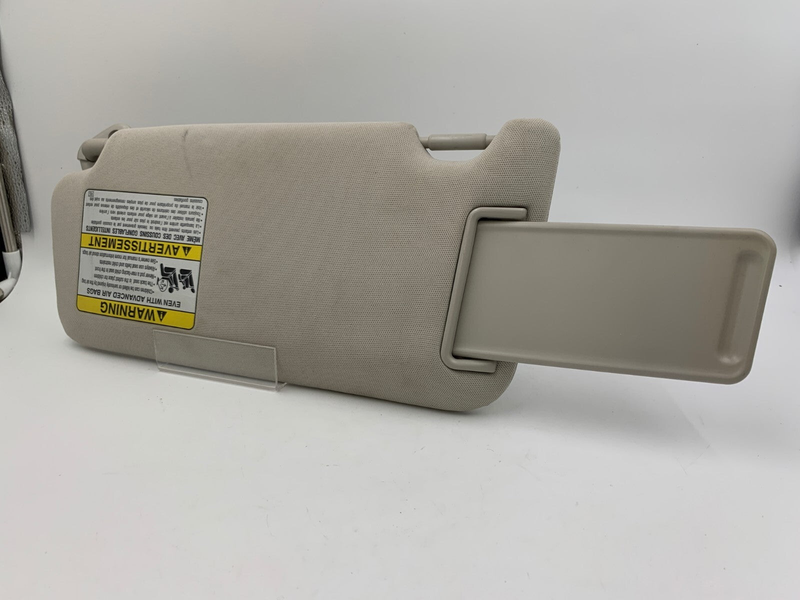 2010-2014 Subaru Legacy Passenger Sun Visor Gray Illumination OEM B04B06001