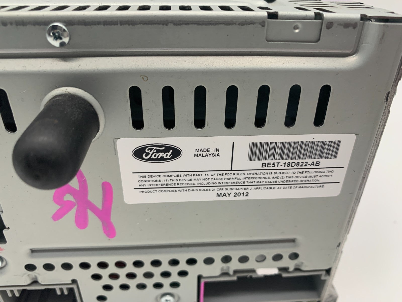 2010-2012 Ford Fusion AM FM CD Player Radio Receiver OEM BE5T-18D822-AB