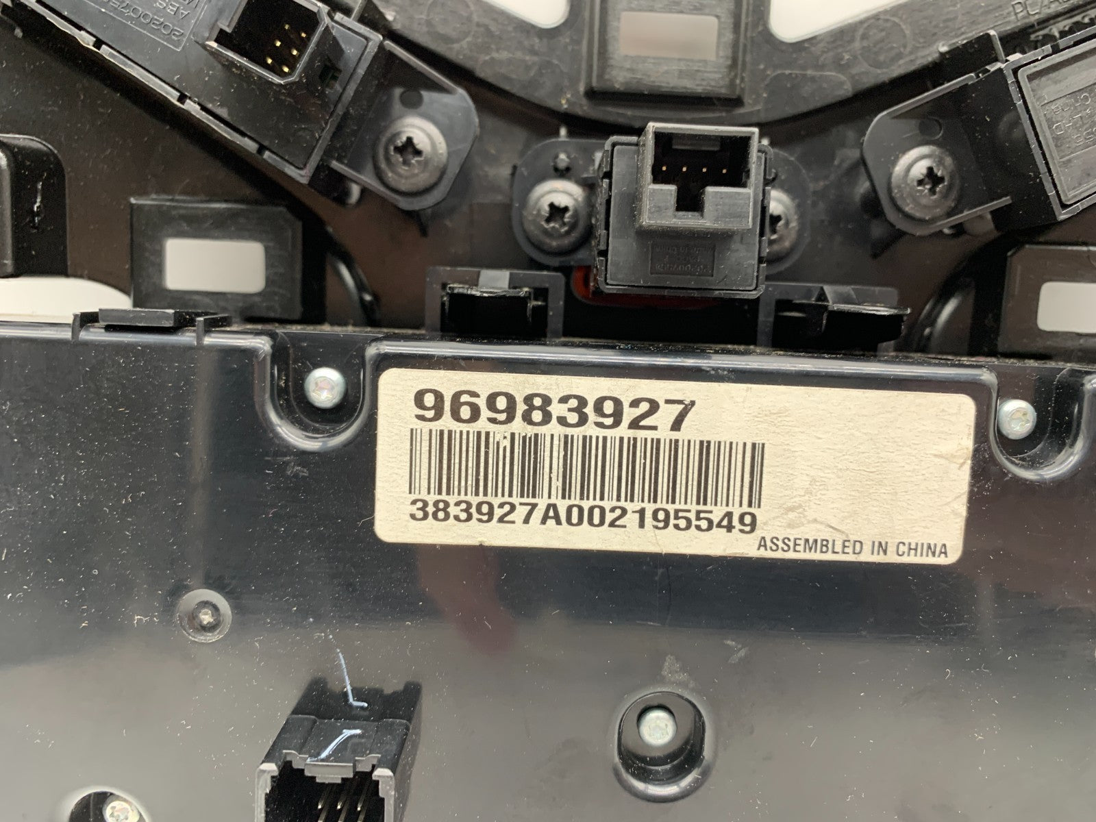 2011-2012 Chevrolet Cruze AC Heater Climate Control Unit OEM C04B20026