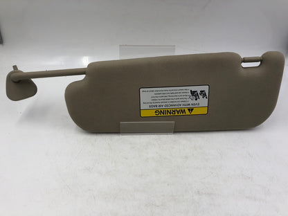 2011-2016 Kia Optima Passenger Sun Visor Gray Illuminated OEM B02B14043