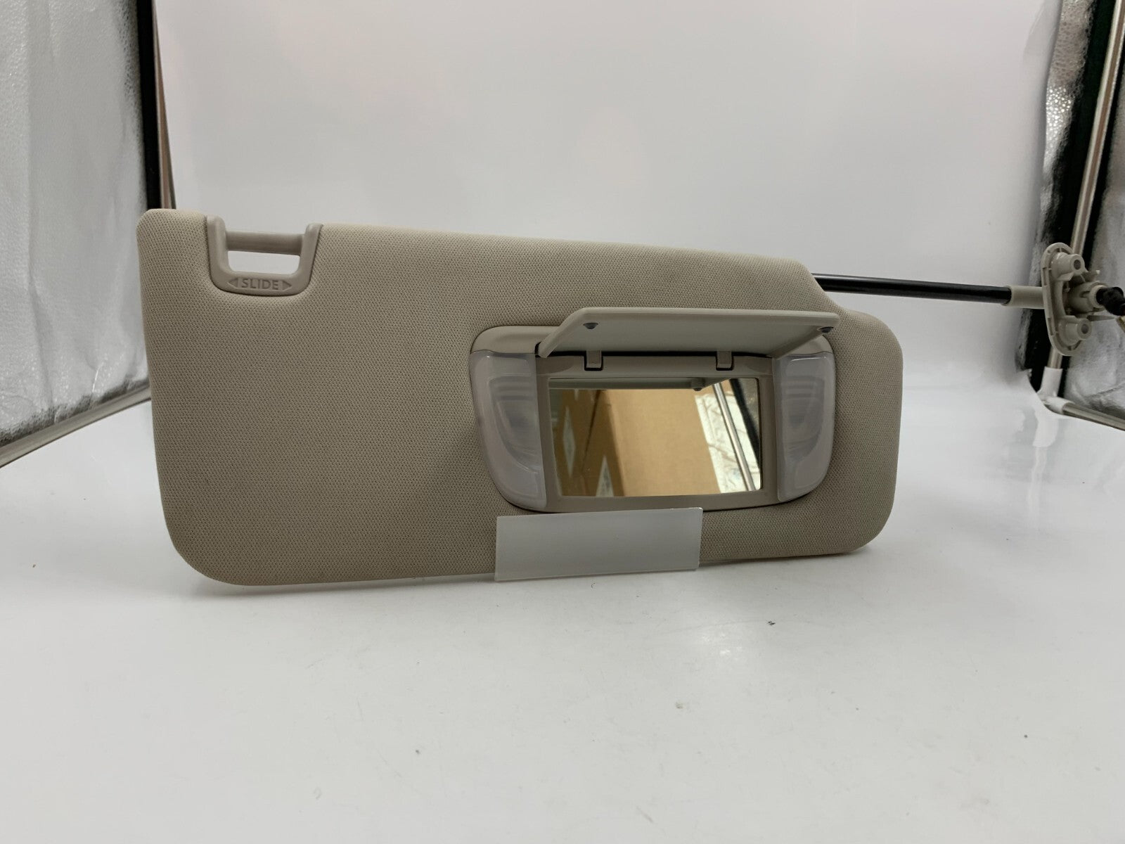 2015-2023 Subaru Legacy Passenger Sun Visor Beige Illuminated OEM B03B15098