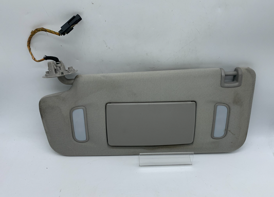 2010-2014 Cadillac SRX Driver Sun Visor Illuminated Gray OEM C02B31002