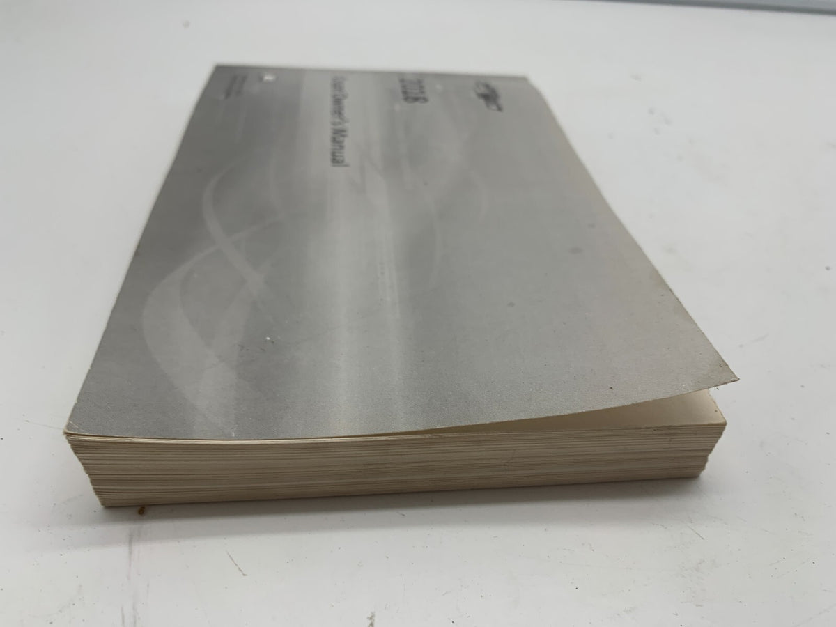 2018 Chevrolet Cruze Owners Manual OEM C02B49013