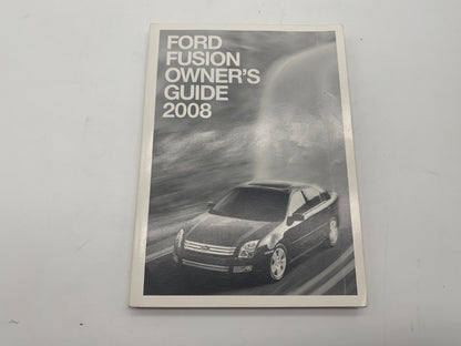 2008 Ford Fusion Owners Manual Set with Case OEM C03B07057