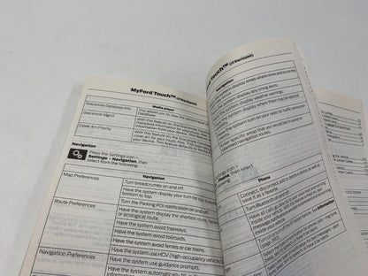 2014 Ford Fusion Owners Manual OEM D01B08024