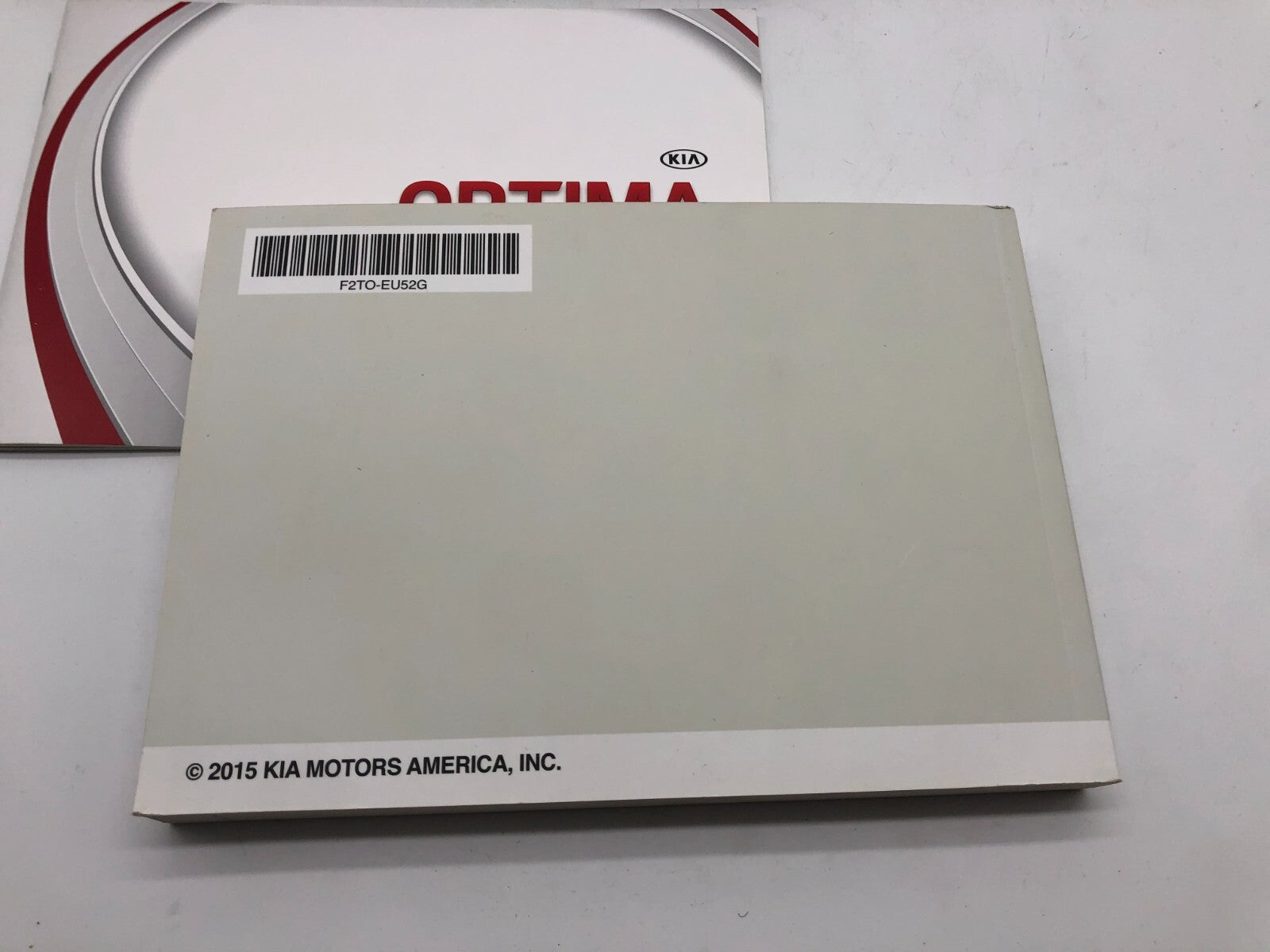 2018 Kia Optima Owners Manual Set with Case OEM A01B13021