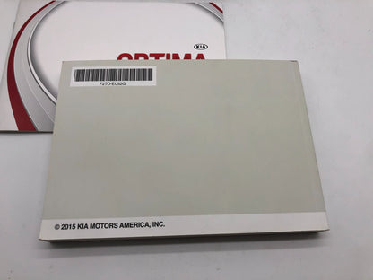 2018 Kia Optima Owners Manual Set with Case OEM A01B13021