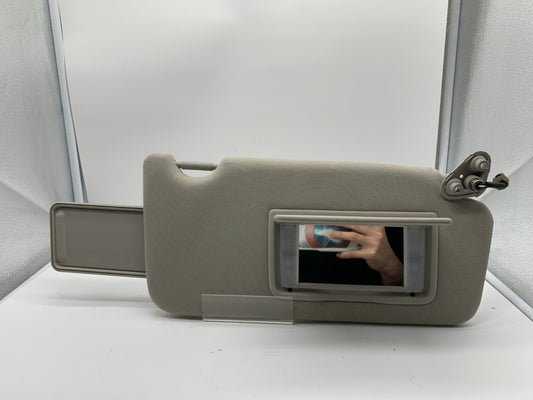2010-2014 Subaru Legacy Passenger Sun Visor Gray Illuminated OEM C04B63012