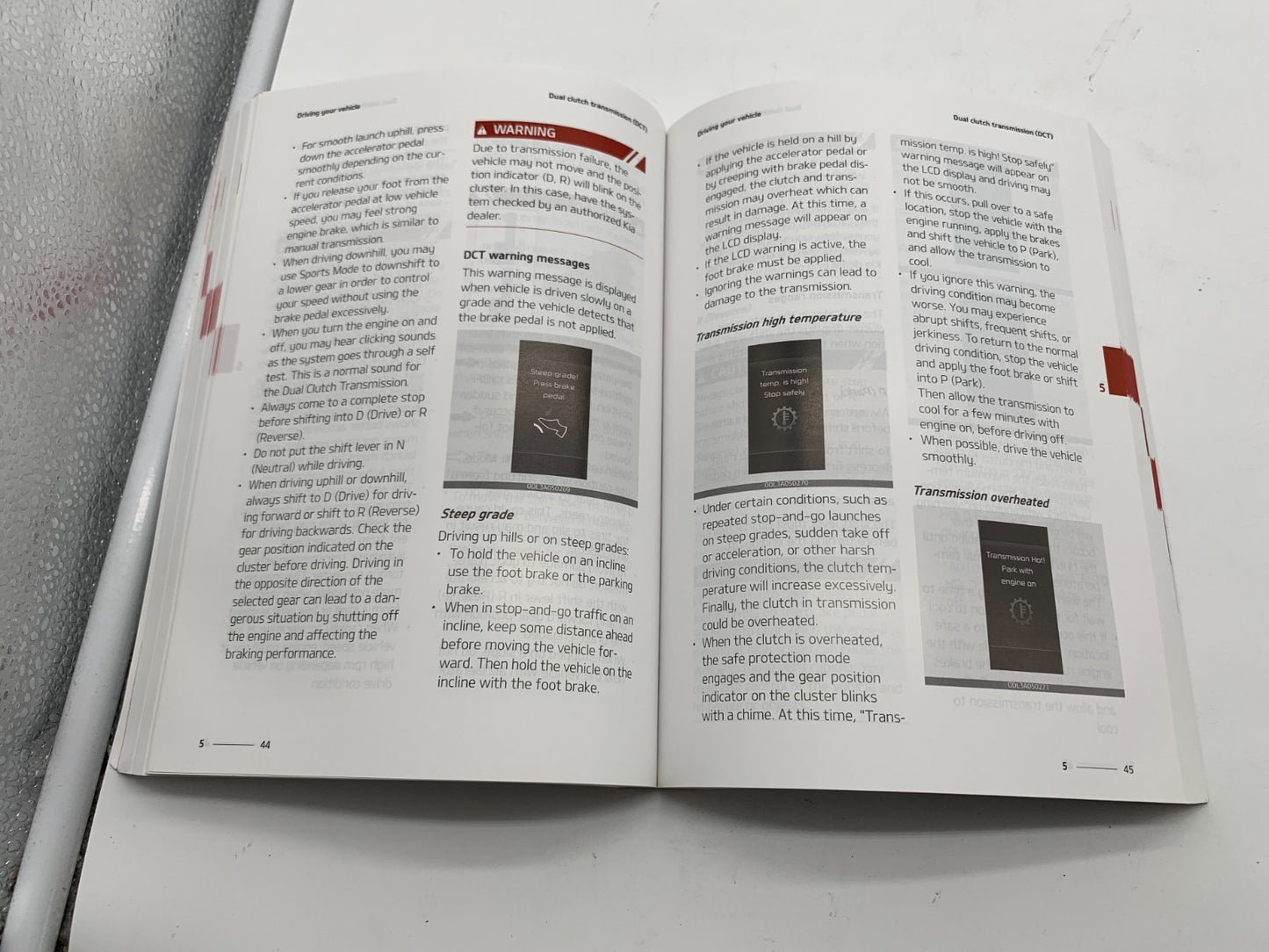 2021 Kia K5 Owners Manual Set with Case OEM C01B39003