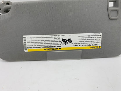 2017-2021 Chevrolet Trax Passenger Sun Visor Gray OEM E03B62001