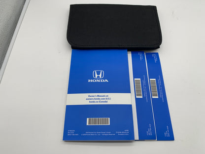 2020 Honda Civic Hatchback Owners Manual Set with Case OEM B03B24015