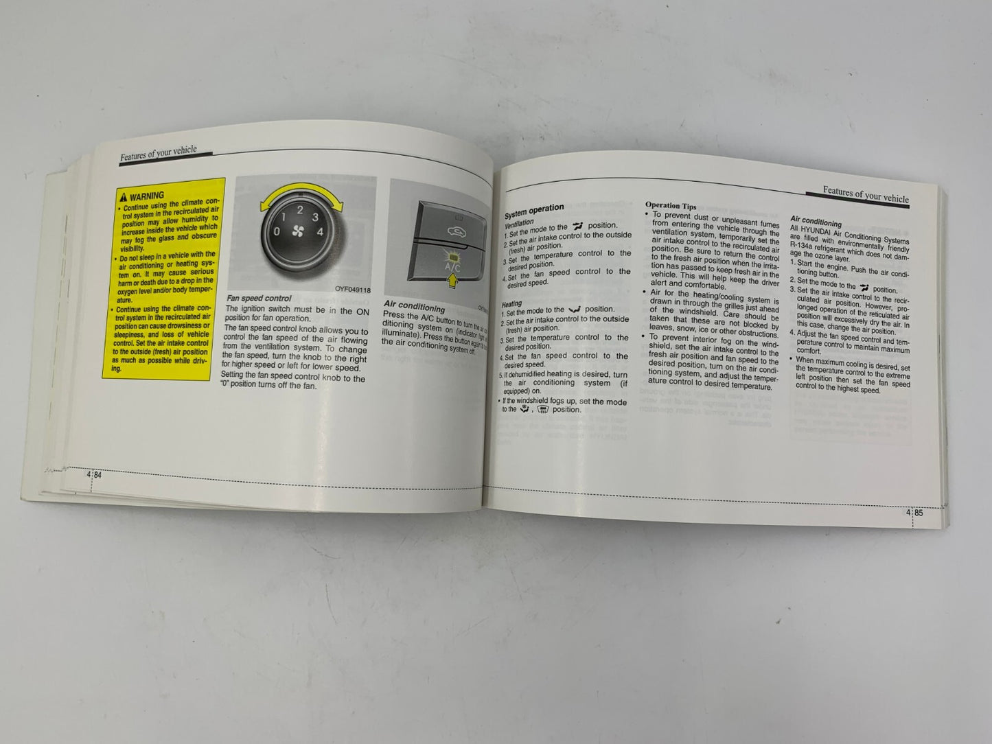 2011 Hyundai Sonata Owners Manual Set with Case OEM C02B36076