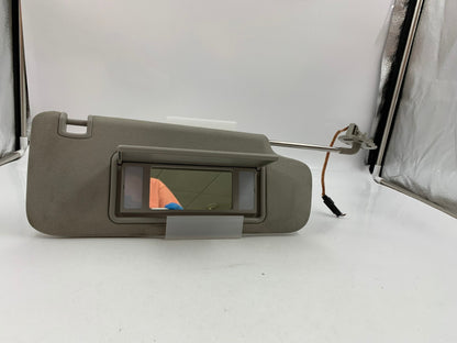 2013-2016 Chevrolet Malibu Passenger Sunvisor Gray Illuminated OEM