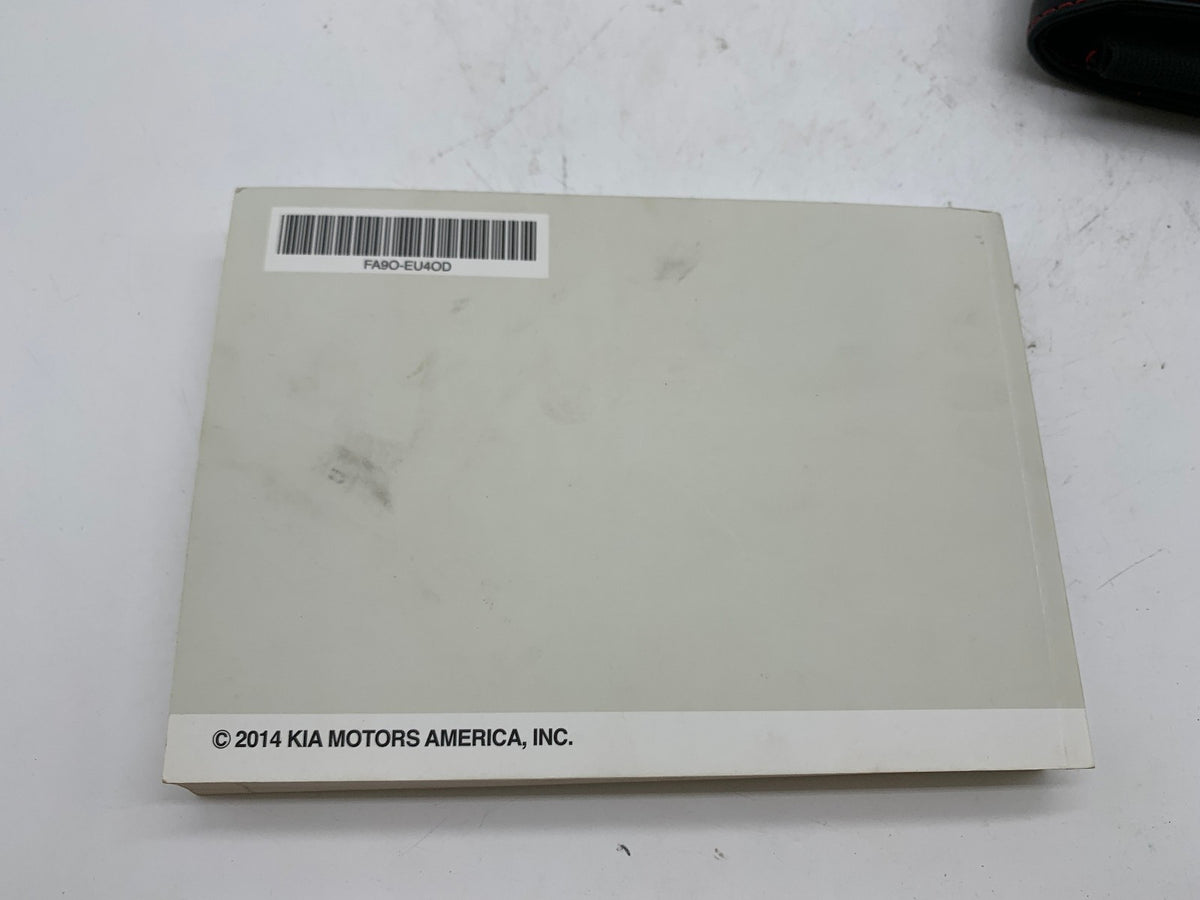 2015 Kia Sedona Owners Manual Set with Case OEM R01B01015