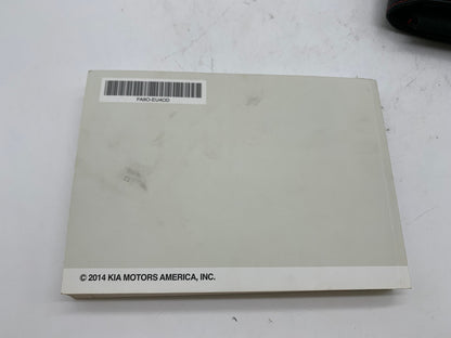 2015 Kia Sedona Owners Manual Set with Case OEM R01B01015