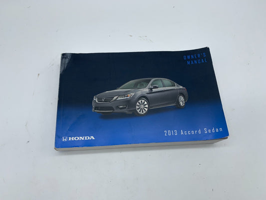 2013 Honda Accord Sedan Owners Manual OEM B04B19023
