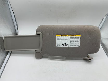 2013-2019 Nissan Sentra Passenger Sun Visor Gray OEM E02B18001