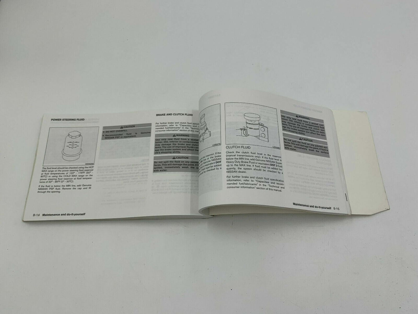 2004 Nissan Maxima Owners Manual OEM D02B25088