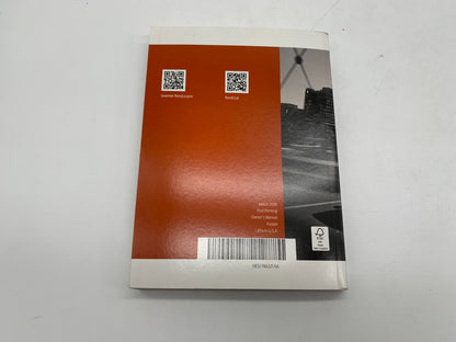 2017 Ford Fusion Owners Manual Set with Case OEM C02B21029