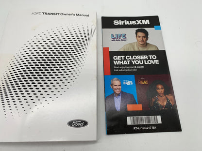 2025 Ford Transit Owners Manual OEM SK3J19A32 AA