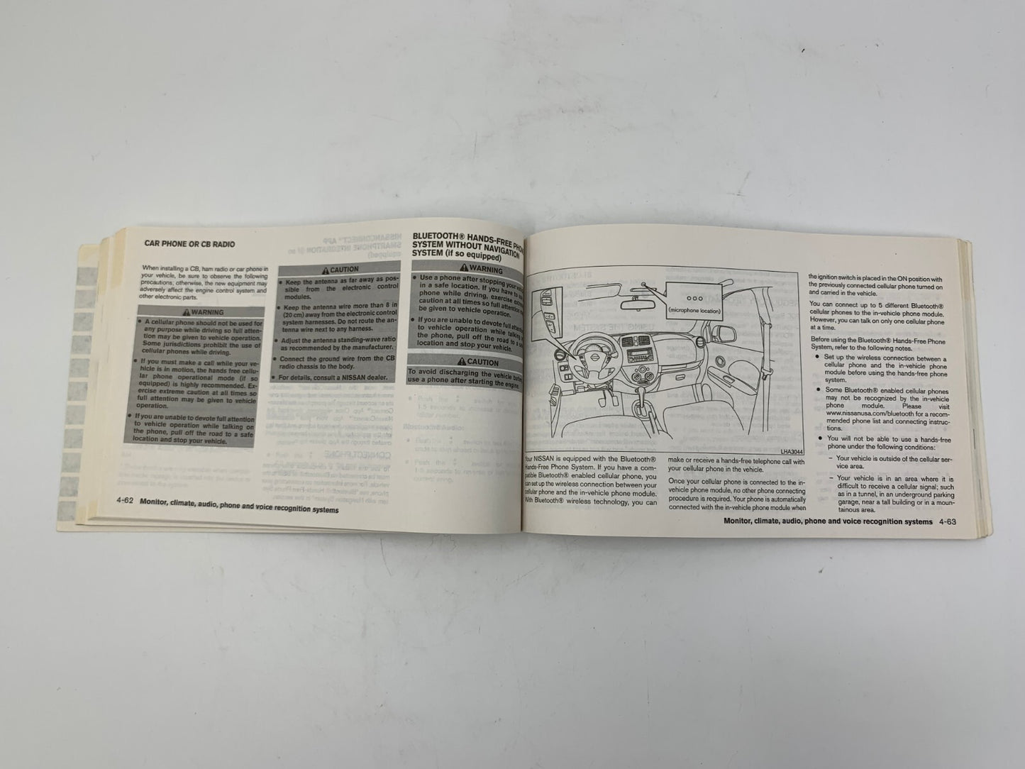 2015 Nissan Versa Sedan Owners Manual Set with Case OEM C02B52066