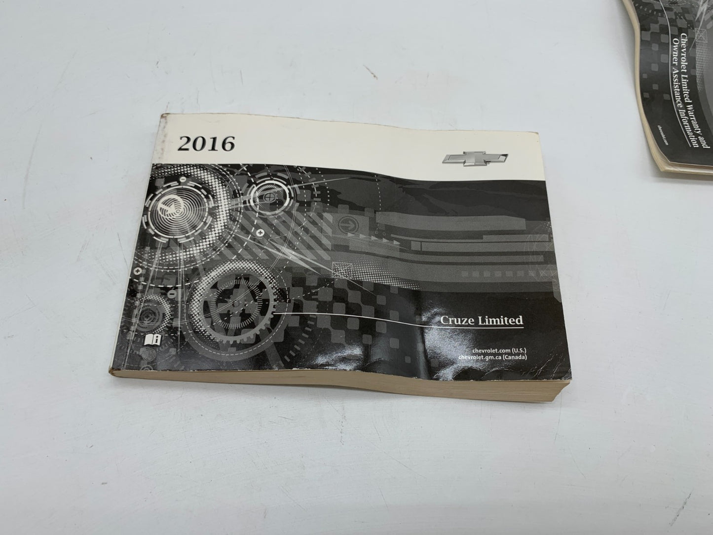 2016 Chevrolet Cruze Limited Owners Manual OEM B01B04004