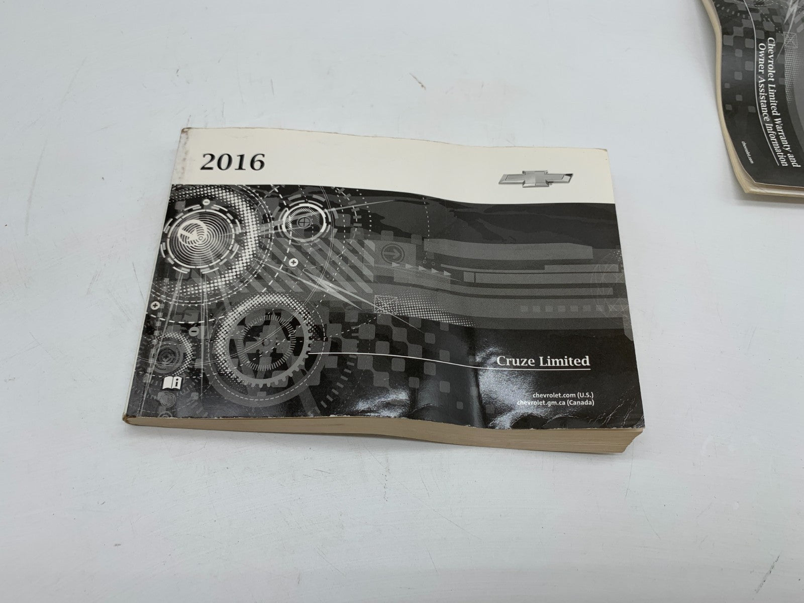 2016 Chevrolet Cruze Limited Owners Manual OEM B01B04004