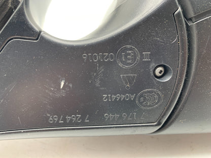 2011-2012 BMW 750i Passenger Side View Power Door Mirror Gray OEM A03B25093