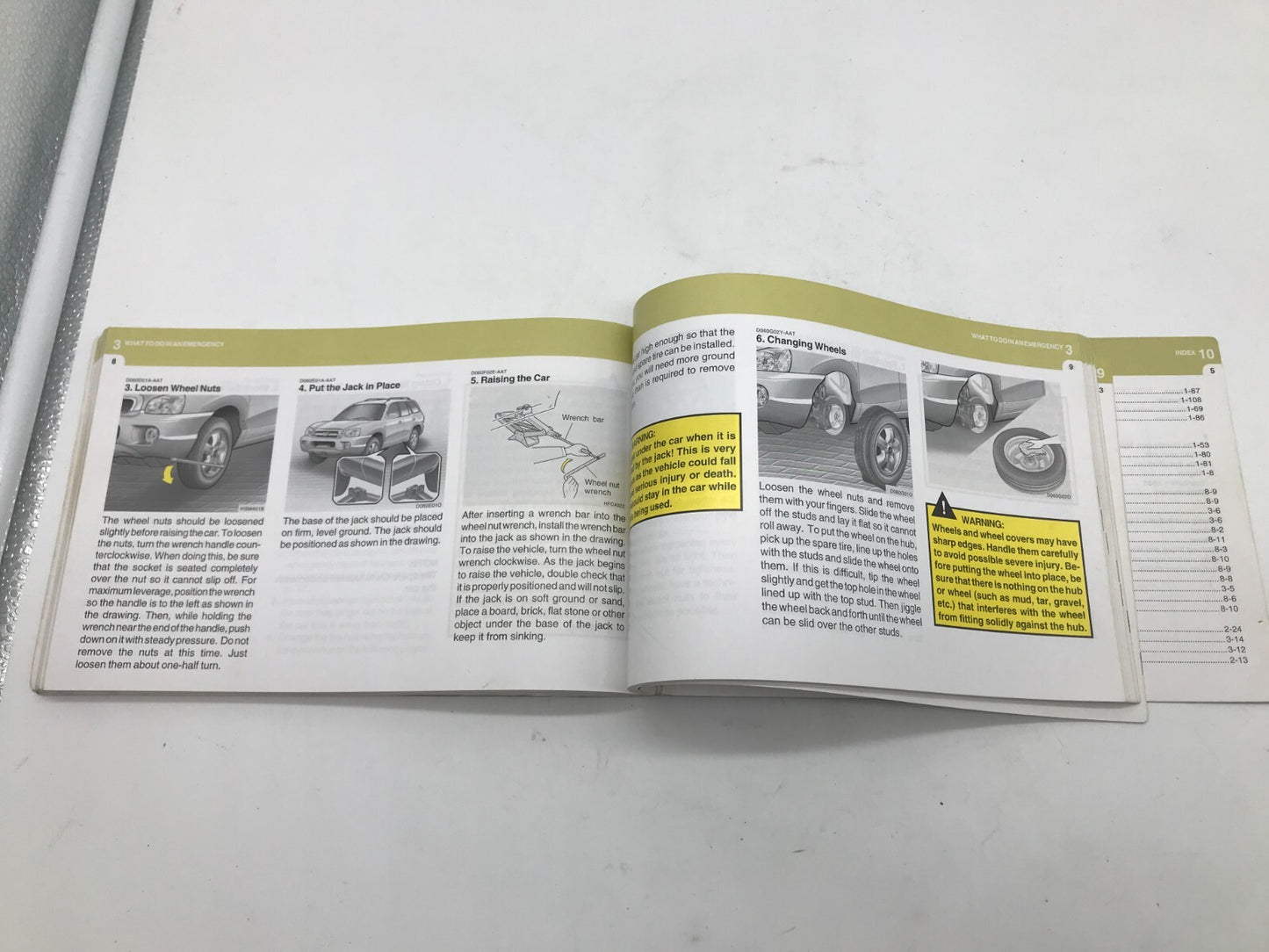 2005 Hyundai Santa Fe Owners Manual OEM E04B10052