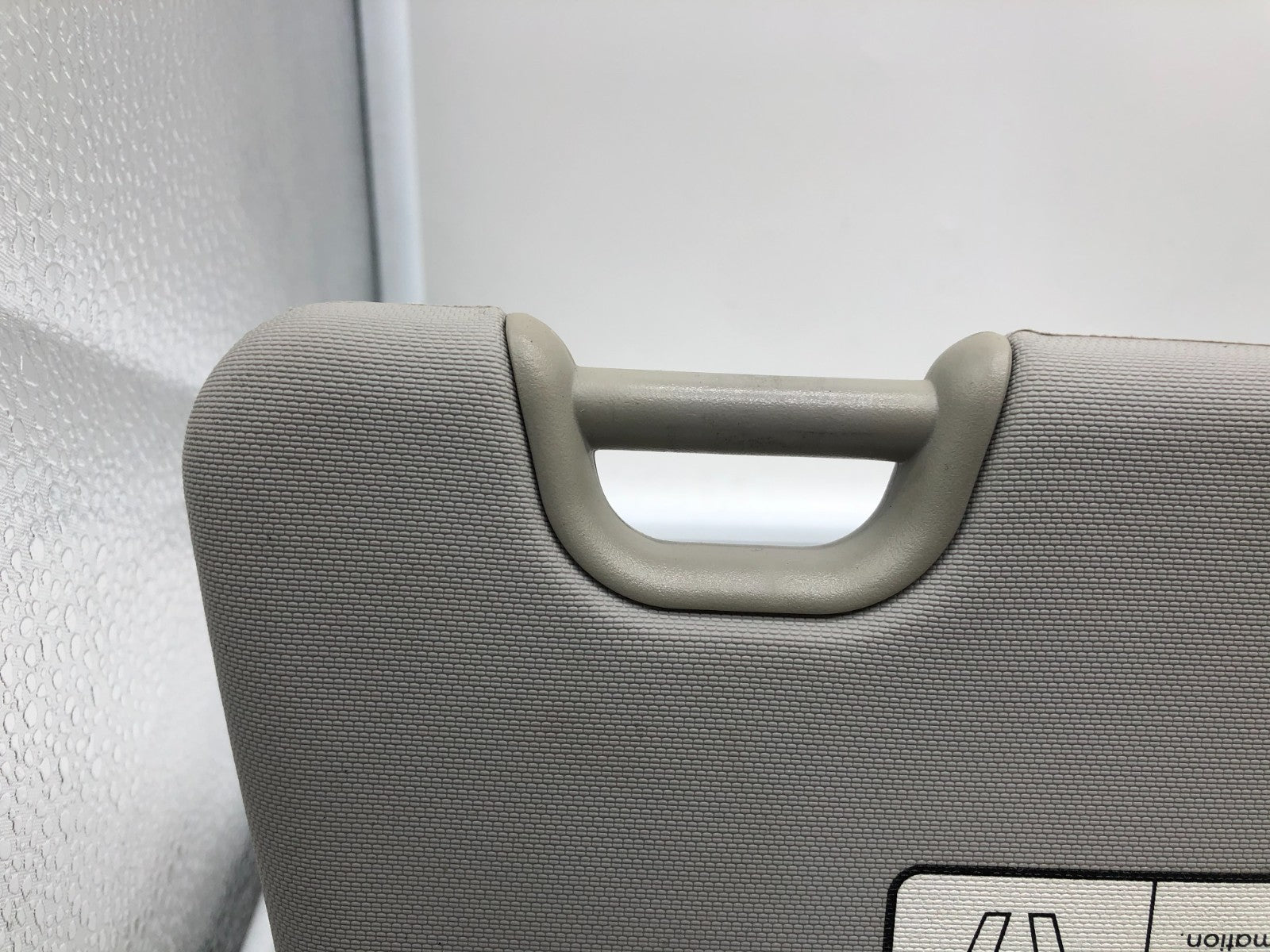 2014-2019 Kia Soul Driver Sun Visor Illuminated Gray OEM C03B46004