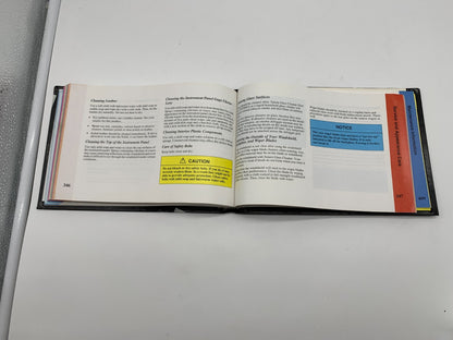 2000 Saturn S Series Owners Manual OEM C02B20019