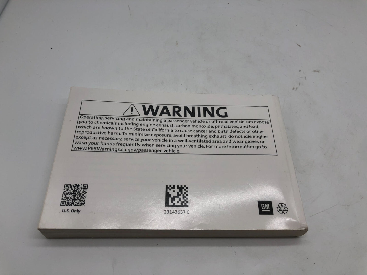 2018 Chevrolet Equinox Owners Manual OEM A01B41006