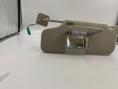 2010-2011 Ford Taurus Driver Side Sun Visor Sunvisor Gray Illuminated E03B63004
