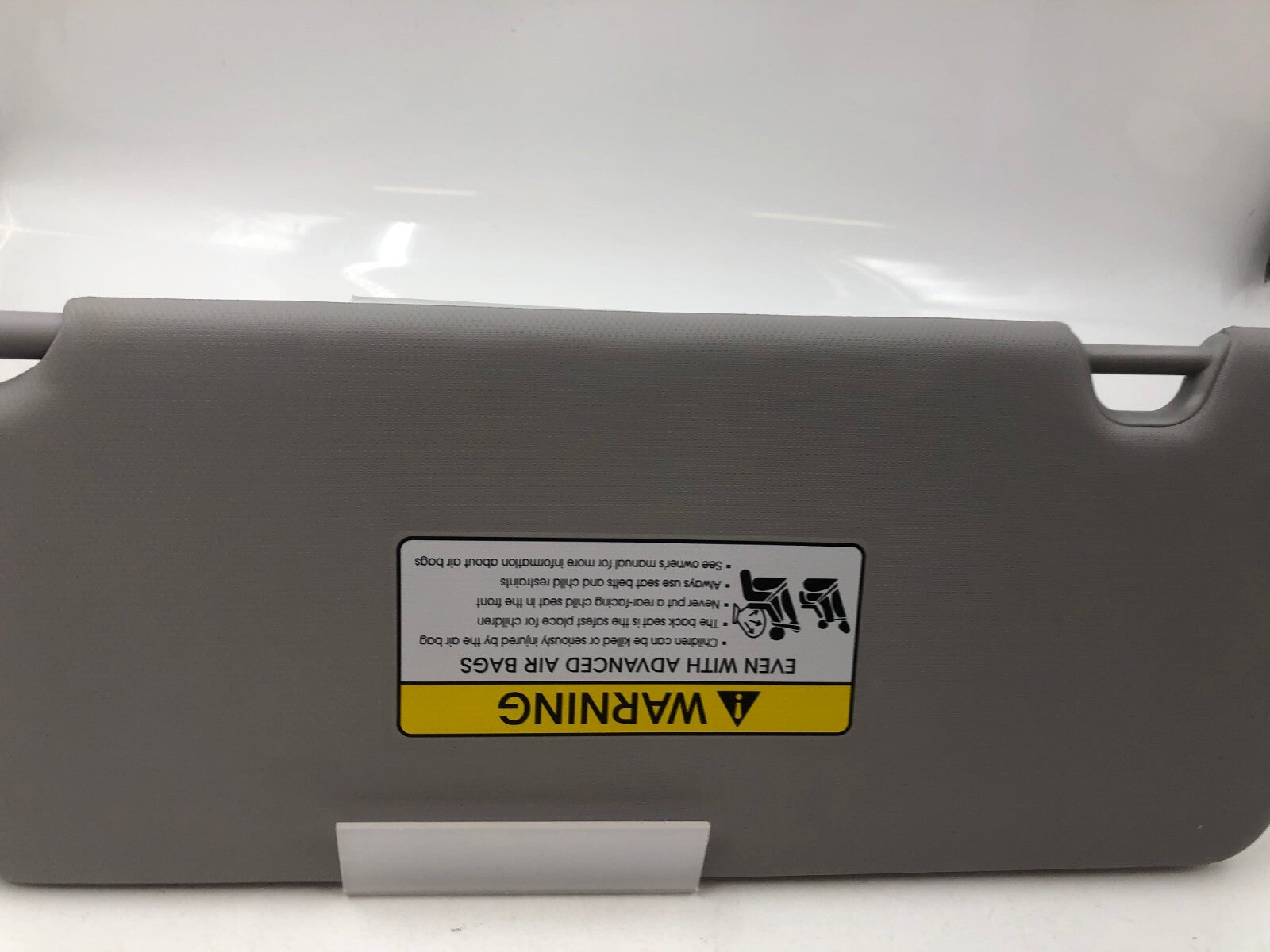 2016-2021 Hyundai Tucson Passenger Sun Visor Gray OEM D03B30080