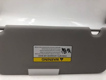 2016-2021 Hyundai Tucson Passenger Sun Visor Gray OEM D03B30080