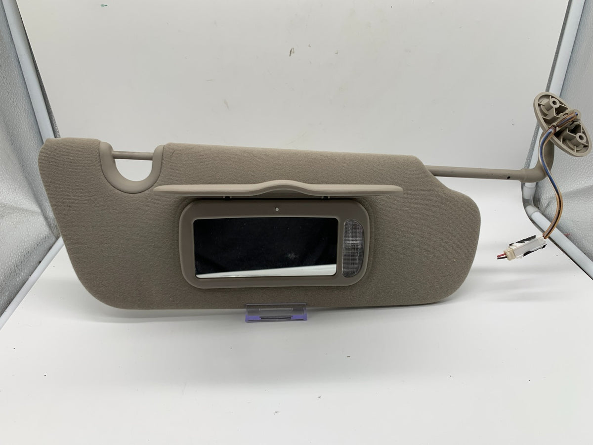2002-2003 Jeep Liberty Passenger Sun Visor Gray Illumination OEM B02B09091