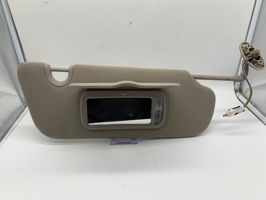 2002-2003 Jeep Liberty Passenger Sun Visor Gray Illumination OEM B02B09091