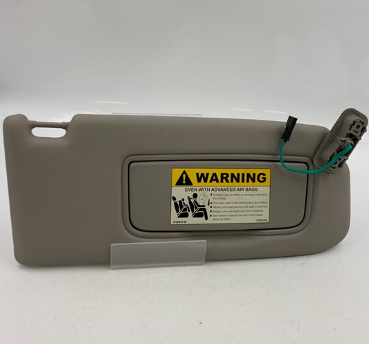 2004-2006 Volvo V50 Passenger Sun Visor Gray Illuminated OEM B03B18021