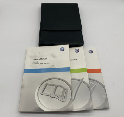 2014 Volkswagen Touareg Owners Manual Set with Case OEM C02B21030