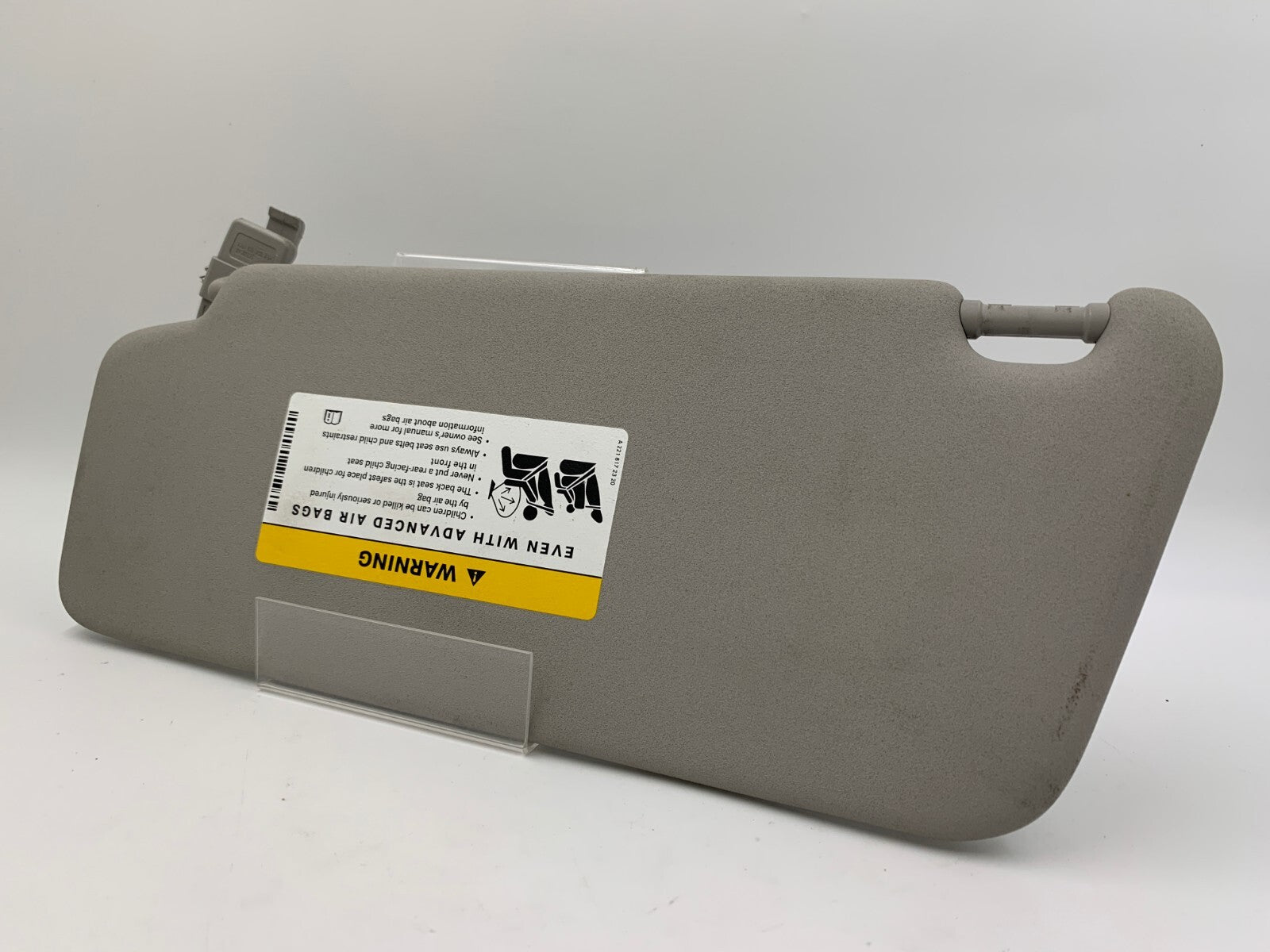 2010-2017 Mercedes C350 C 350 Passenger Sun Visor Sunvisor Gray OEM A02B12057