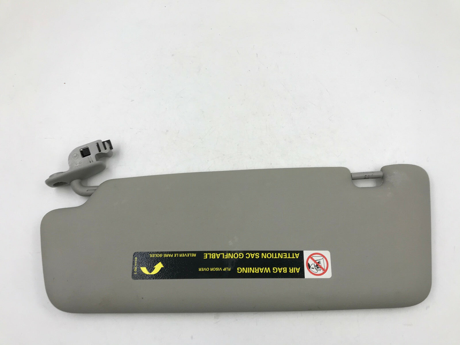 2002-2008 Audi A4 Sedan Passenger Sun Visor Gray Illuminated OEM B01B17062