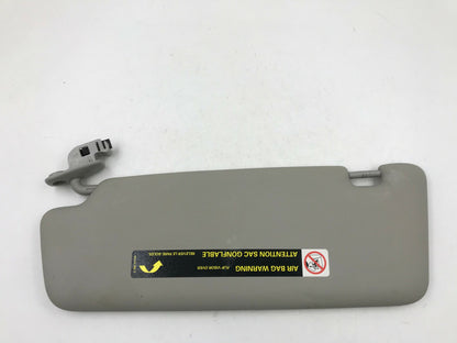 2002-2008 Audi A4 Sedan Passenger Sun Visor Gray Illuminated OEM B01B17062